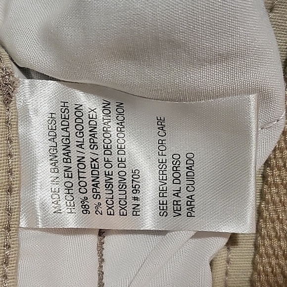 Iron Co. Classic Men's Khaki Cargo Shorts - Size 32 - Picture 6 of 7